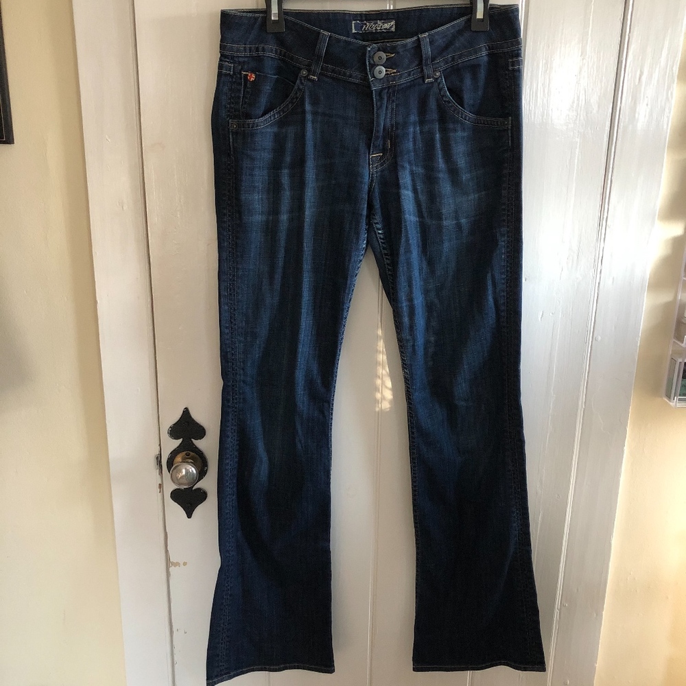 Hudson Mid-Rise Bootcut Jeans Size 30 - Picture 2 of 6